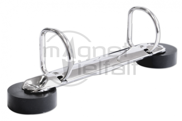 Magnetische Ringbuchmechanik D-Form-2-Ringe